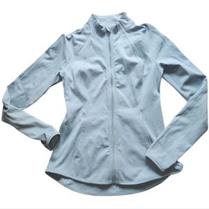 Yogalicious Women's Soft Blue Athletic Jacket